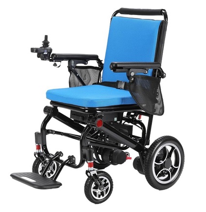 Klano KL70 Lightweight Electric Wheelchairs - Easy to Use - 500W Motor Power - 12 mi Cruise Range - Detachable Battery 10AH (Model2)