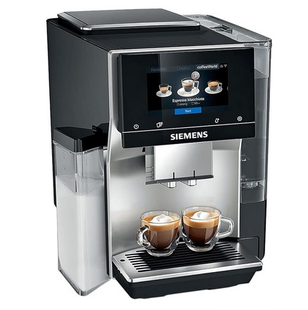 SIEMENS TQ703GB7 EQ700 Home Connect Bean to Cup Fully Automatic Freestanding Coffee Machine – Inox Silver