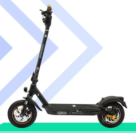 SmartGyro K2 Pro Electric Scooter 900W Motor 48V 15Ah Battery 60KM Range 25 km/h Speed  Black