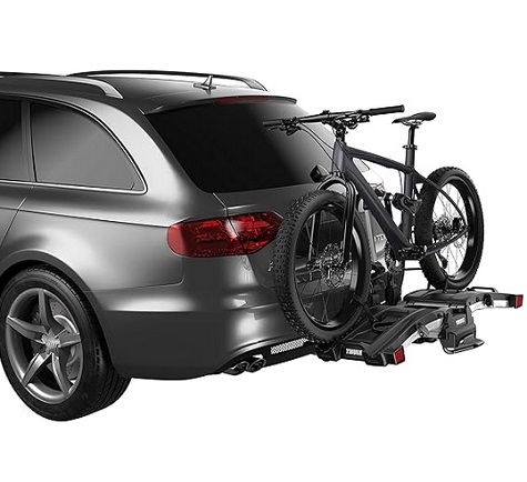 Thule EasyFold XT 2 Hitch Bike Rack - E-Bike Compatible - Fits 2\