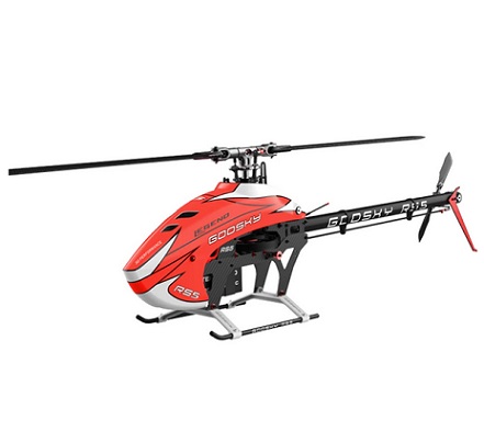 GooSky RS5 Legend 6CH 3D Flybarless Direct Drive Brushless Motor 550 Class RC Helicopter Kit Version - Orange with Blades