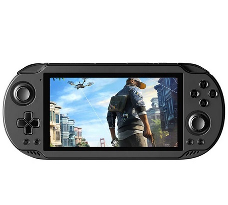 ODIN2 Mini 8+128G Handheld Game Console 5 Inch LED Touch Screen Android 13 8Gen2 Chips Video Game Player with Hall Joysticks Support WiFi 7 BT5.3 HD Output - Black