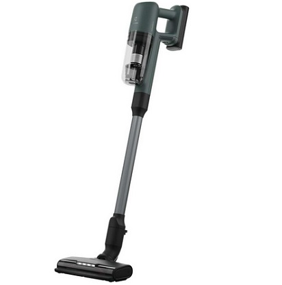 Electrolux Ultimate700 Cordless Stick Vacuum Cleaner with PowerPro Bristle Nozzle – Lightweight, LED Light, Washable Filter – Includes Dusting Brush, Crevice Tool, and Angled Joint Tool, Ocean Green