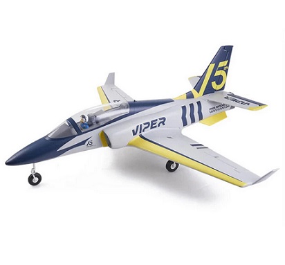 FMS Viper V2 70mm EDF Jet 1100mm Wingspan EPO RC Airplane PNP 15th Anniversary Edition - PNP Without Reflex