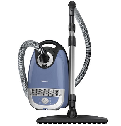 Miele Complete C2 Hardfloor Bagged Canister Vacuum Cleaner with High Suction Power, Designed for Special Care of Hard Floors and Low-Pile Carpet, in Tech Blue