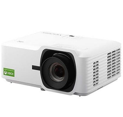 ViewSonic LX700-4K UHD 3500 Lumens Laser Projector Designed for Xbox with 4.2ms Response Time, 240Hz Refresh Rate, 1.36x Optical Zoom, Dual HDMI, and HDR/HLD Support