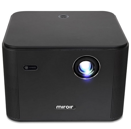 Miroir Ultra Pro 1200S DLP Smart Streaming 1080p Projector, Home Theater and Gaming, 1000 LED Lumens, DLP Technology, 2X 10-watt Speakers