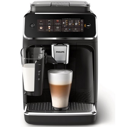 PHILIPS 3200 Series Fully Automatic Espresso Machine w/ LatteGo, Silver, EP3246/74