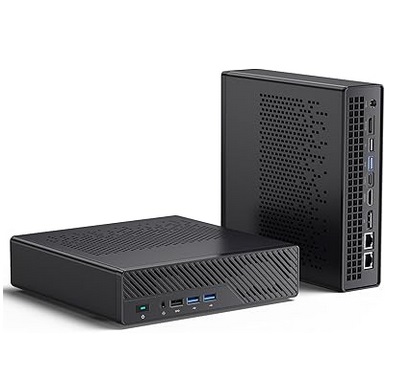 MINISFORUM Mini Workstation MS-A1 AMD Ryzen 7 8700G,8 Cores/16 Threads,32GB DDR5 1TB SSD with AMD Radeon 780M Mini PC,Dual 2.5G RJ45,4xM.2 PCIE Ports, 4xUSB Ports,HDMI/DP/Type-C Mini Computer