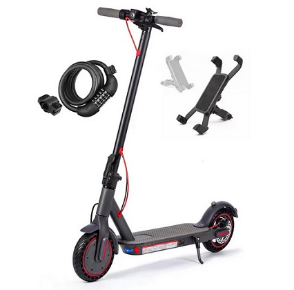 WQ-W4 Pro Electric Scooter 36V 10Ah Battery 350W Motor 8.5inch Tires 25KM/H Top Speed 25-30KM Max Mileage Range 120KG Max Load Folding E-Scooter