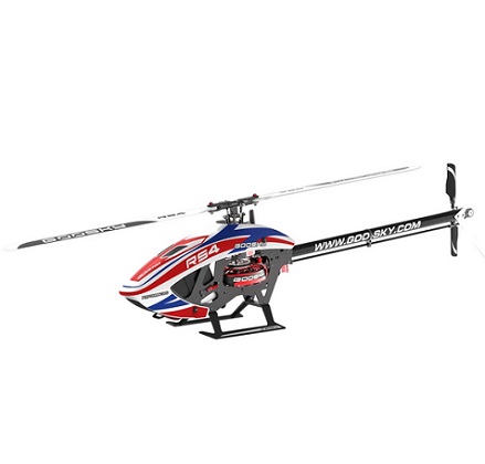 GooSky RS4 6CH 3D Direct Drive Brushless Motor 400 Class Flybarless RC Helicopter for Venom Kit Version - White