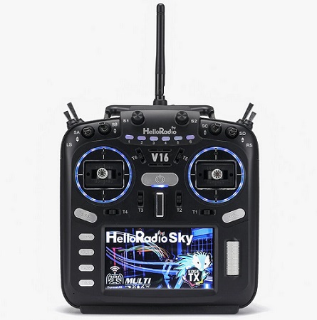 HelloRadioSky V16 Pro ELRS Mode2 Multi-protocol EdgeTX & OpenTX Radio Transmitter with 4.3\