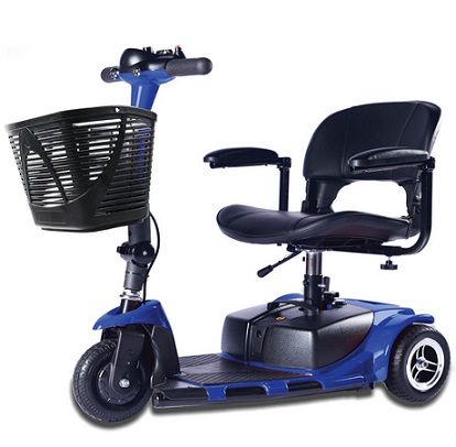 Zipr Xtra 3 Wheel Scooter - 3 Wheel Extended Wheelbase Mobility Scooter - 16\