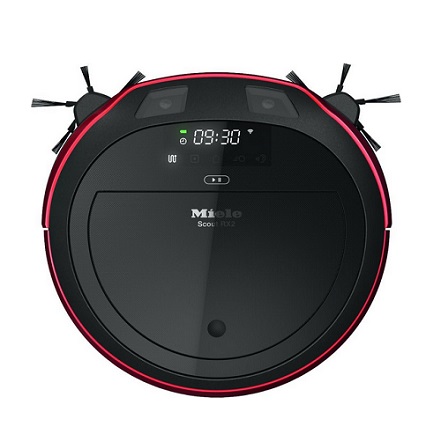 Miele 41LQL000USA Scout RX2 Robot Vacuum, Autumn Red