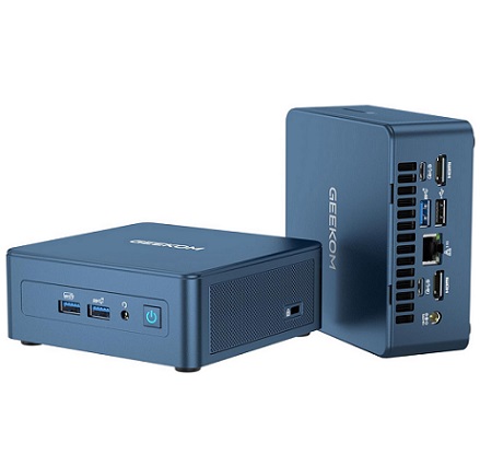 GEEKOM IT12 Mini PC, 12th Gen Intel i9-12900H NUC12 Mini Computers(14C/20T,Up to 5GHz), 32GB DDR4 RAM & 1TB PCIe Gen 4 SSD, Windows 11 Pro Mini Desktop, 8K/Quad Display/USB4.0/WiFi 6E/BT5.2/2.5G LAN