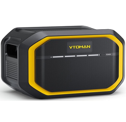 VTOMAN Extra Battery 1548Wh Compatible With FlashSpeed 600 1000 1500 Power Station, LiFePO4 (LFP) Backup Expansion Battery With BMS Protection