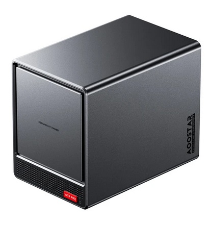 AOOSTAR WTR Pro NAS Mini PC, Intel N150 4 Cores Max 3.6GHz, 32GB RAM 1TB SSD, HDMI+DP+Type-C Triple 4K Display, 2*USB3.0, 2*USB2.0, 2*2.5G RJ45, 1*Micro SD Card, 1*Audio Jack