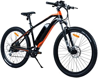 Overfly Techclic Electric Bike ebike Sportsman Style Brushless Rear Motor with LED Display