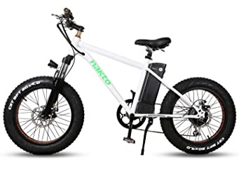 TREKPOWER Electric Bike Mountaion 6 Speed Gear EBike Fat Tire Electric Bicycle with Removable Large Capacity Lithium Battery, US Charger , Tp-ran style