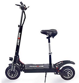NANROBOT D4 Plus Electric Scooter With Seat 2000W Motor 10\
