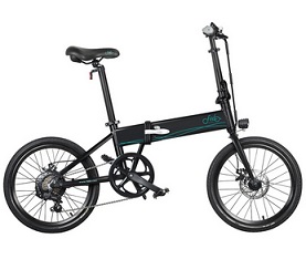 FIIDO D4s Folding Moped Bicycle 20 Inches 10.4Ah 36V 250W 25km/h Top Speed 80KM Mileage Range Electric Bike