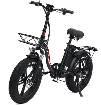 LAOTIE FL75 7S 750W 48V 15Ah 20x4.0in Fat Tire Folding Electric Moped Bicycle 45 km/h Top Speed 70-110km Mileage Electric Bike