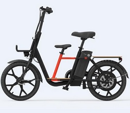 X-Bird iK1 Kangaroo Electric bike 300W Motor 60km 16 inch tires with three seat and basket