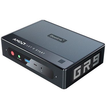 Beelink GTR4 AMD Ryzen9 4900H Octa-Core 4.4Ghz 32GB DDR4-3200 Mhz RAM 500 SSD Mini PC 4K Gaming Computer with Fingerprint Microphone Desktop PC Support Triple Display Output Windows 11