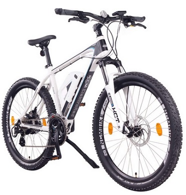 NCM Prague Electric Mountain Bike, E-Bike, E-MTB, 250W, 36V 13Ah 468Wh Battery 26 Inch Wheel