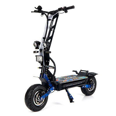 LAOTIE Phantom ES40 Pro 72V 43.2Ah 21700 Battery 8000W Dual Motor Foldable Electric Scooter 150km Mileage 200kg Max Load