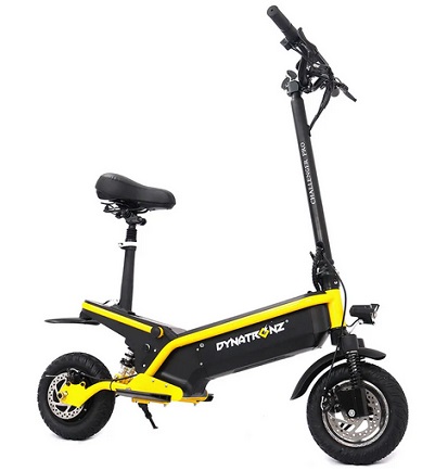 Dynatronz Challenger Pro Electric Racing Scooter 500W, 50KM Range, 40-50 KPH Top Speed, 48V 13AH Battery, 10\