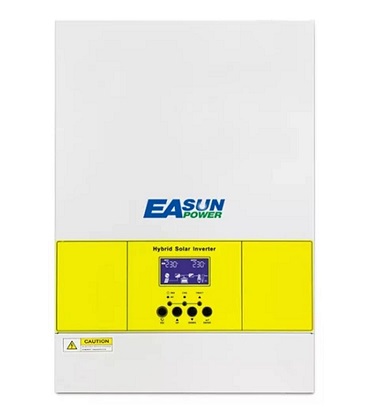 Easun Power 5600W Solar Inverter, MPPT 100A Solar Charger, 5500W PV Array Power, 48V DC, 230V AC, Pure Sine Wave Off Grid Inverter, Parallel Up to 9 Units