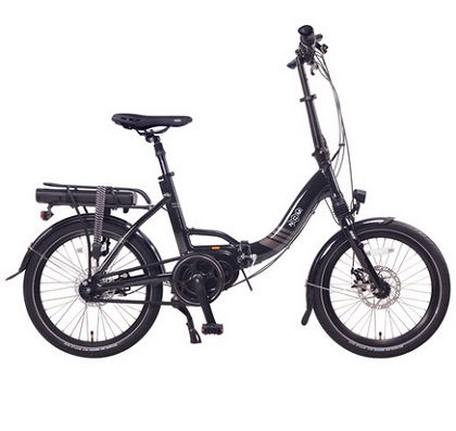 NCM Paris Max N8R Folding E-Bike, 36V 14Ah 540Wh Battery