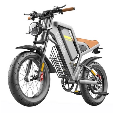 COSWHEEL GT20 Electric Off-road Bike, 20*4.0 inch Tire, 750W Motor 45km/h Max Speed, 25Ah Battery for 140-160km Range