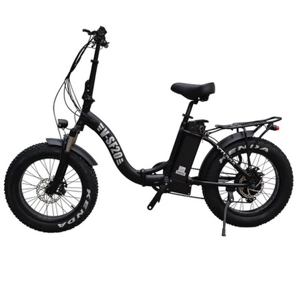 Vtuvia SF20 Fat Tire 750W Folding Electric Bike 48V 13Ah Battery 21mph Top Speed 21 miles Range