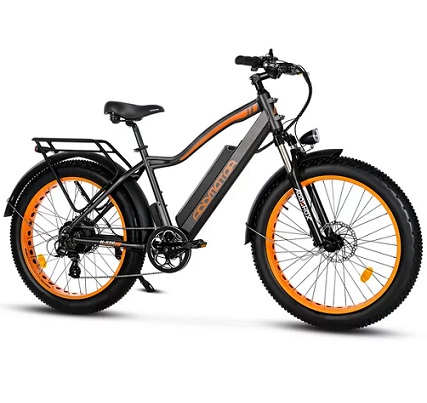 Addmotor M550 Electric Bike, 65MI Long Range Mountain Ebike, 750W 26\