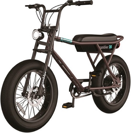 Razor Rambler 20 eBike w/16.5 Max Operating Range & 19.9 mph Max Speed