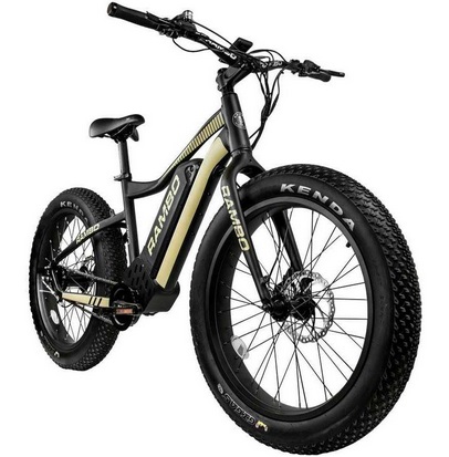 Rambo Ryder 48V/14Ah 750W Electric Hunting Bike 24\