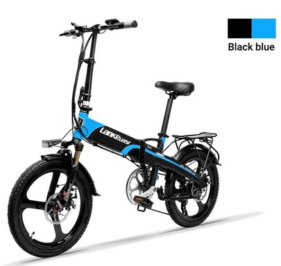 Lankeleisi G660 48V/10.4Ah 400W Folding Electric Bike 35-45KM Range 18~38 km/h Max Speed