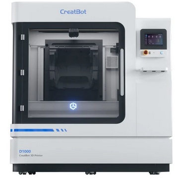 CreatBot D1000 3D Printer, Auto-Leveling, Camera Control, Auto-Rising Dual Extruders, 120mm/s Max Printing Speed, HEPA Air Filter, Single Extrusion Volume 1000x1000x1000mm, Dual Extrusion Volume 940x1000x1000mm