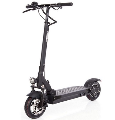 WIzzard 2.5 Plus Electric Scooter, 500W motor, 100km range, 10in tyres, aluminium frame with hydraulic disc brakes front and rear and shock absorption e-scooter