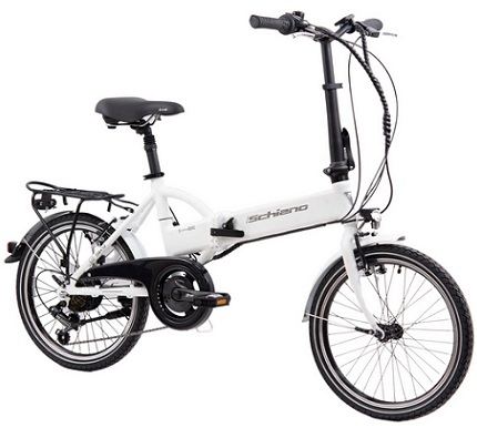 F.lli Schiano E-Sky 20 inch folding electric bike , bikes for adults , bicycle for men woman ladies , bicycles with pedal assist , road foldable adult e-bike with 36V battery , accessories and motor