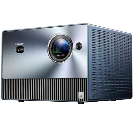 Hisense C1TUK 4K Trichroma Mini Laser Projector 65-300\'\' Proejection Size, Triple Colour, Dolby Vision&Atmos, JBL Audio and VIDAA Smart OS