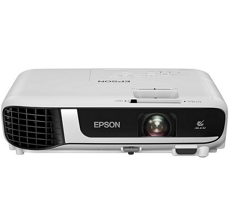 Epson EB-W51 3LCD Projector Portable 4000 lumens (white) - 4000 lumens (colour) - WXGA (1280 x 800) - 16:10-720p