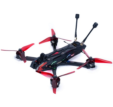 Axisflying Manta 5 Pro HD High Performance DIY 34 LED 5 Inch Freestyle RC FPV Racing Drone With GPS DJI O3 Digital System - DC BNF-DJI