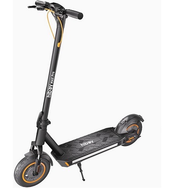 Hiboy MAX Pro Electric Scooter, 46.6 Miles Long Range, 22 MPH, Power by 650W MAX Motor, 11\'\' Pneumatic Tires, Split Hub Design, Dual Suspension, 265lbs MAX Load, Commuting Electric Scooter for Adults