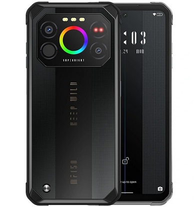 IIIF150 Air1 Ultra+ 24GB 256GB 64MP Camera 24MP Night Vision 6.8 inch 120Hz 7000mAh 30W Fast Charge NFC Helio G99 IP68 IP69K Waterproof 4G Rugged Smartphone - Black