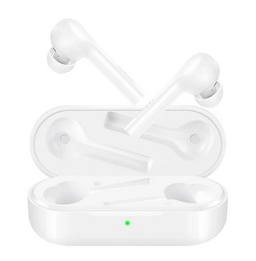 Huawei CM-H1C FreeBuds Bluetooth 4.2 TWS Earbuds Voice Assistant IP54 Double-Tap Control Noise Canceling Headphones - White