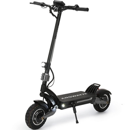 ANGWATT X1 Electric Scooter 60V 3600W (2*1800W) Dual Motor 10-Inch Tubeless Tire Electric Scooter 65-85KM Mileage 200kg Max Load