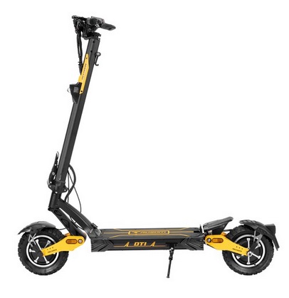 Ausom Leopard DT1 Electric Scooter with NFC Security Lock, 1000W Motor, 10*3.0-inch Tire, 32mph Max Speed, 47 Miles Range, SUV-Level Suspension, Dual Disc Brakes